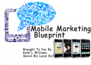 Mobile Marketing Blueprint presented by Kate L Williams at Social Biz Local Biz